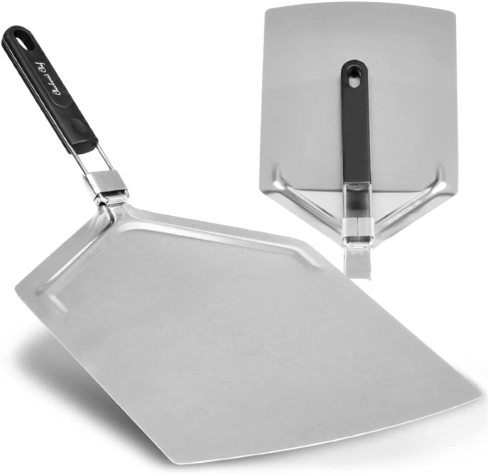 Photo 1 of  Large Stainless Steel Peel w/Folding Handle 