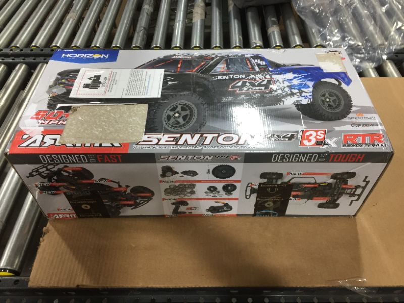 Photo 1 of ARRMA 1/10 SENTON 4X4 V3 3S BLX Brushless Short Course Truck RTR (Transmitter and Receiver Included, Batteries and Charger Required ), Red, ARA4303V3T2
