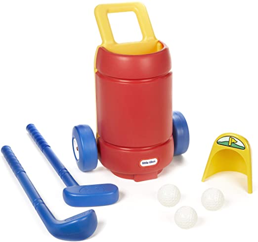 Photo 1 of Little Tikes TotSports Easy Hit Golf Set + 3 balls + 2 clubs
