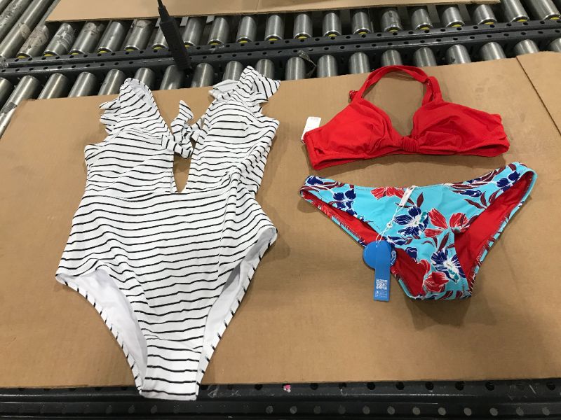 Photo 1 of 2 PACK BATHING SUITS (L)