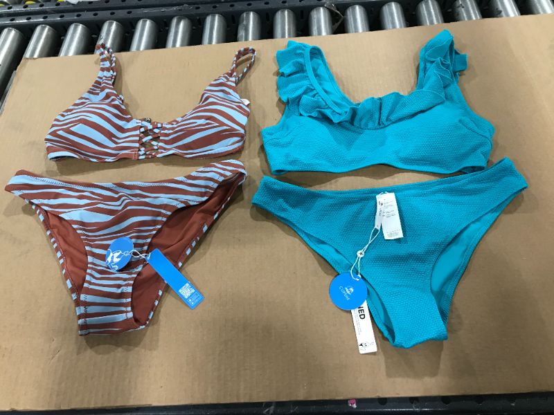 Photo 1 of 2 PACK BATHING SUITS (L)