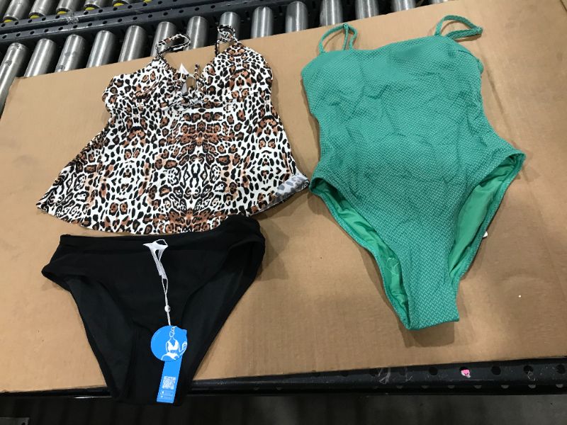 Photo 1 of 2 PACK BATHING SUITS (S)