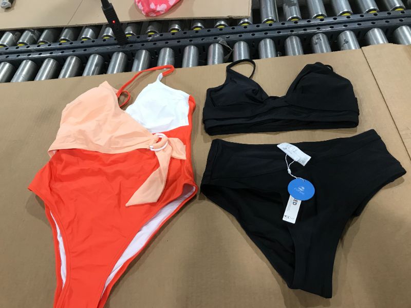 Photo 3 of 2 PACK BATHING SUITS (M) 