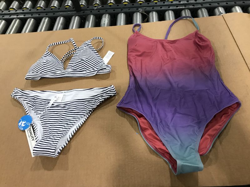 Photo 3 of 2 PACK BATHING SUITS (M)