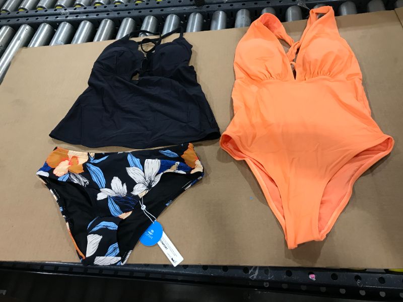 Photo 1 of 2 PACK BATHING SUITS (M)