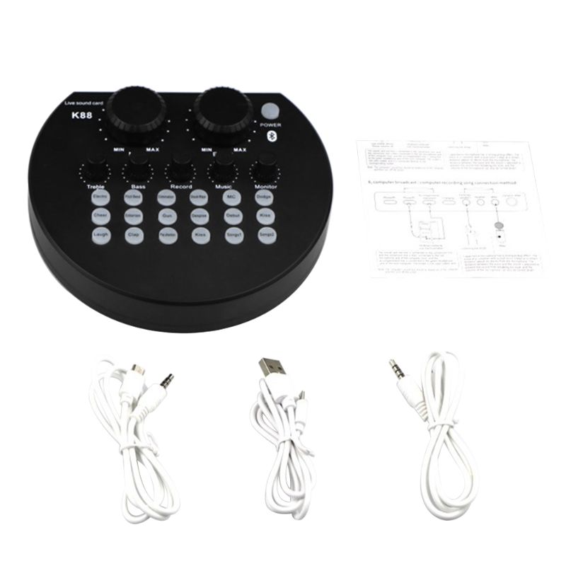 Photo 1 of Mobile Phone Sound Card Music Bluetooth Computer For Live Streaming