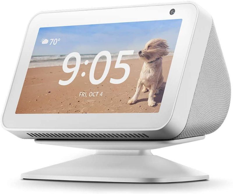 Photo 1 of Echo Show 5 (1st Gen) Adjustable Stand - White--- stand only 
