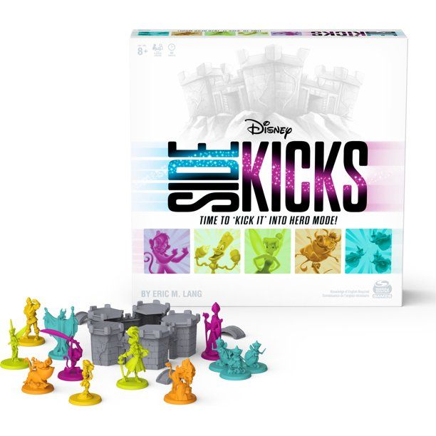 Photo 1 of Disney Sidekicks Cooperative Strategy Board Game with Custom Sculpted Figures, for Families, Adults, and Kids Ages 8 and up
