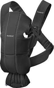 Photo 1 of BabyBjorn Baby Carrier Mini, Black Cotton
