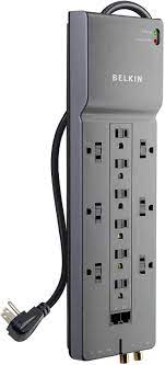 Photo 1 of 12-Outlet Home/Office Surge Protector with 8-foot cord
