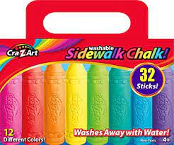 Photo 1 of Cra-Z-Art Sidewalk Chalk (32 Count)
