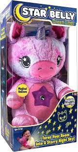 Photo 1 of Ontel Star Belly Dream Lites, Stuffed Animal Night Light, Magical Pink and Purple Unicorn, As Seen on TV
