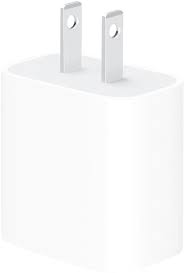 Photo 1 of Apple - 20W USB-C Power Adapter - White
