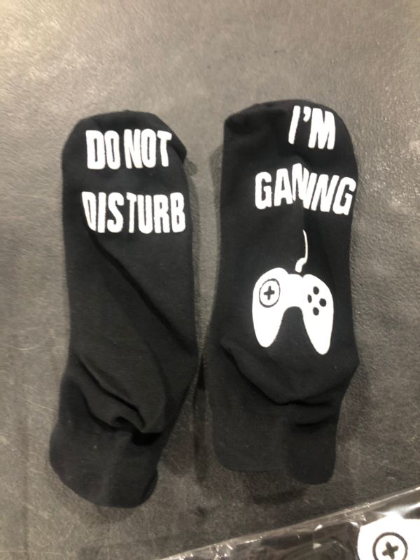 Photo 2 of 2 PAIRS Gamer Socks Gamer Gifts Sock Novelty Funny Socks Birthday Present Chiristmas Gifts Christmas Unisex
