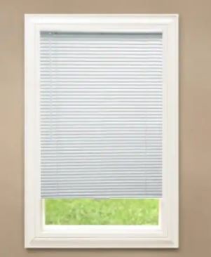 Photo 1 of  1 in. white Vinyl  Blind for Window r - 16 in. W x 72 in. L