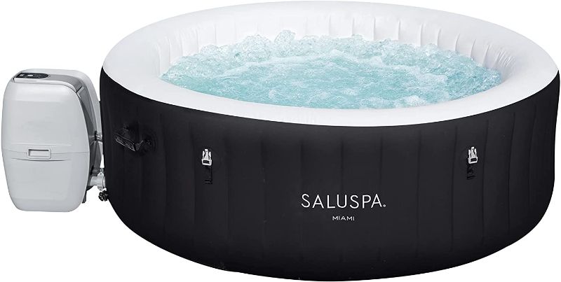 Photo 1 of Bestway SaluSpa Miami Inflatable Hot Tub, 4-Person AirJet Spa
