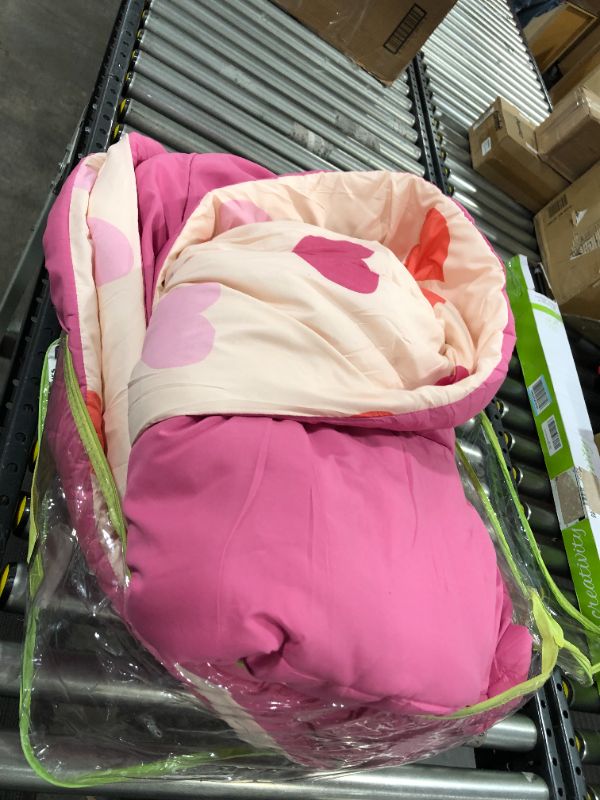 Photo 2 of  New Girl's Pink Hearts Full / Queen Size Comforter/ COMFORTER ONLY 