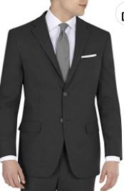 Photo 1 of DKNY Men's Modern top suit  size 44 L
