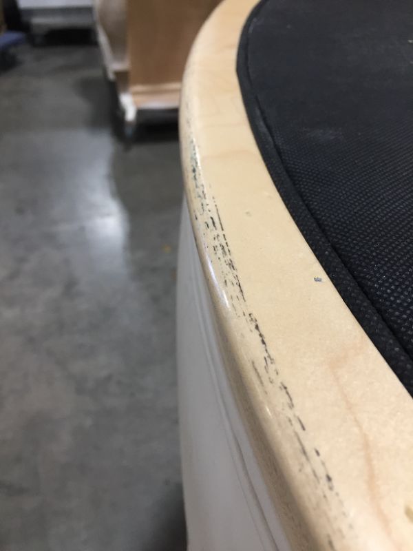 Photo 1 of Oval Ottoman 38L X 17H Inches