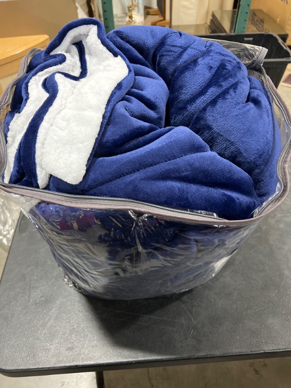 Photo 1 of Eddie Bauer Sherwood Comforter Set BLUE FULL/ QUEEN 