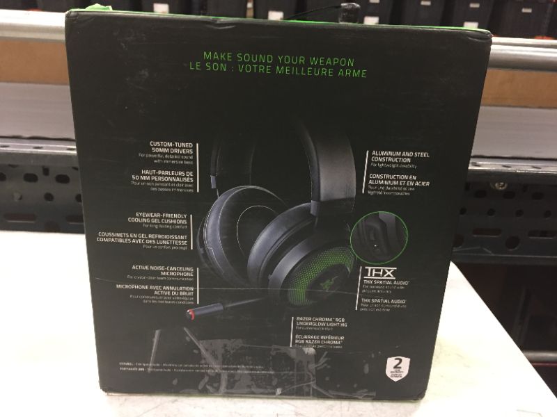 Photo 5 of Razer Kraken Ultimate Gaming Headset THX