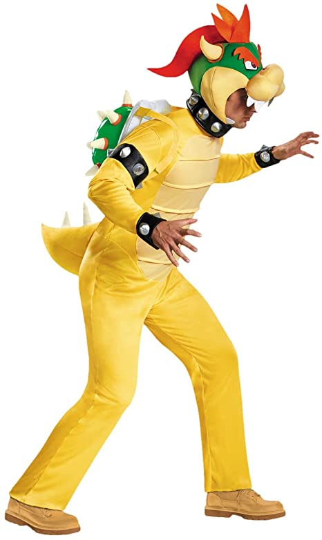 Photo 1 of Disguise Deluxe Bowser Costume, Size XL
(42-46)
