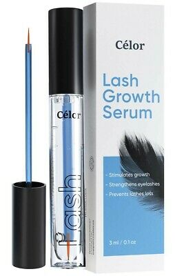 Photo 1 of (4 pack) Celor Lash Serum & Eyebrow Growth Serum - Rapid Eyelash Boost w/ Biotin - 3 mL 
