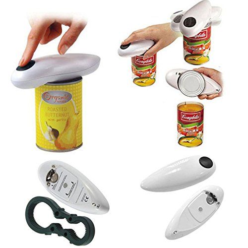 Photo 1 of 2-Packs Generic Electric Tin Tool Useful One Touch Automatic Can Jar Opener
