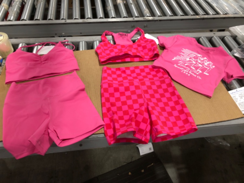 Photo 1 of 5pc Little Girl Spandex Set, size AU/UK-6 US-2 