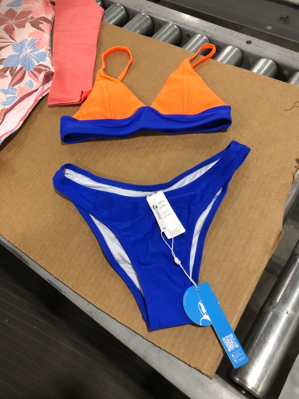 Photo 3 of 2-Pack CUPSHE Women's Bathing Suits, XS.