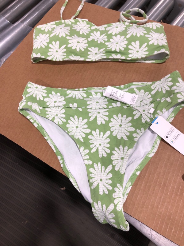 Photo 2 of 2-Pack CUPSHE Women's Two-Piece Bathing Suits, Medium.