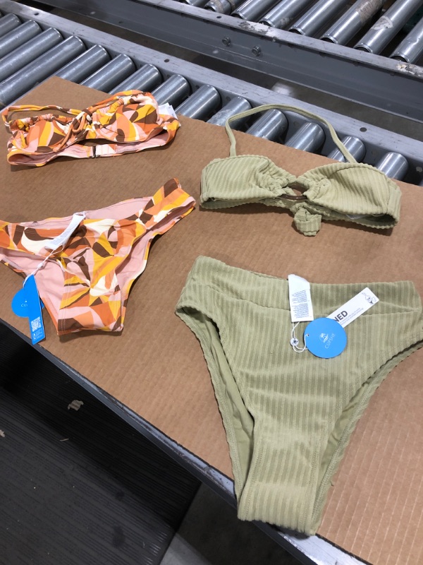 Photo 1 of 2-Pack CUPSHE Women's One-Piece Bathing Suits, XS.