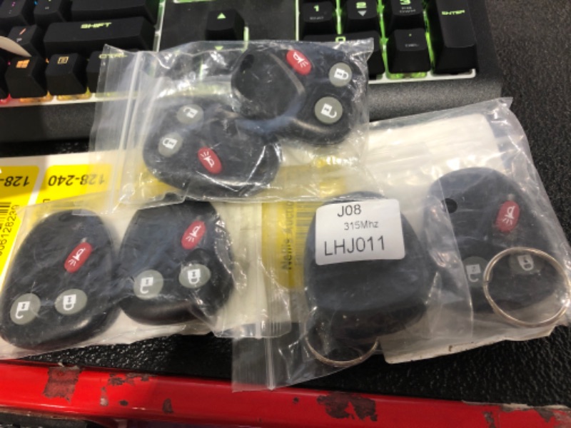 Photo 1 of 6-Pack YORKING Keyless Entry Remote Key Fob Car Replacement