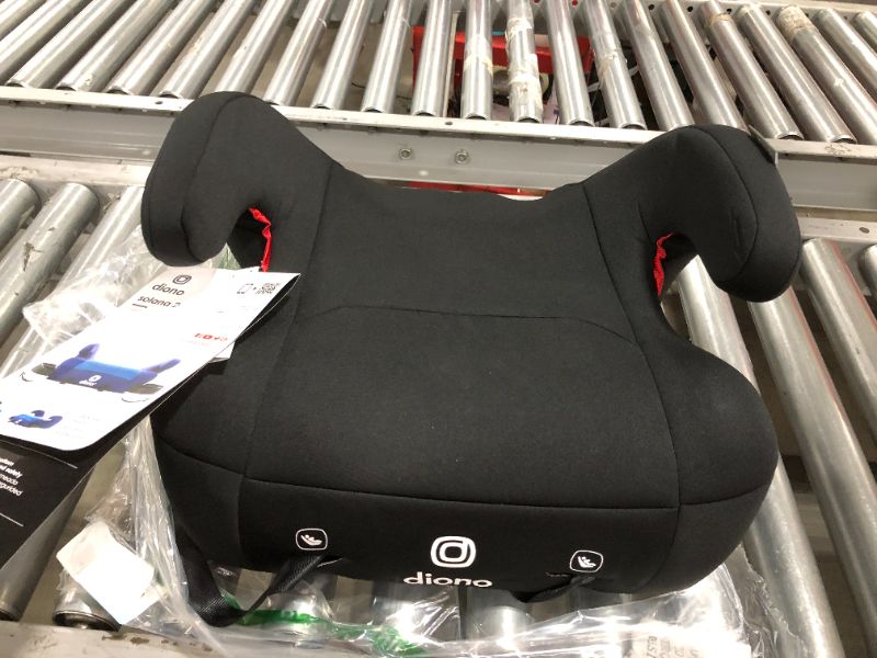 Photo 3 of Diono Solana 2 Backless Booster Seat Black 