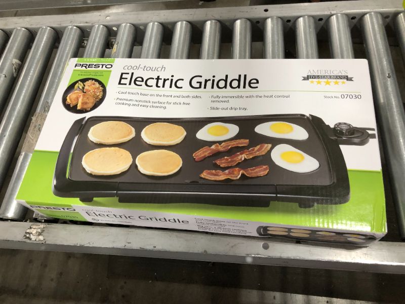 Photo 1 of Presto 07030 Cool-Touch Electric Griddle
