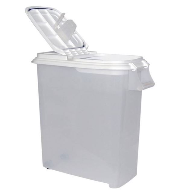 Photo 1 of Buddeez 50 qt Roll Away Dispenser BLACK LID