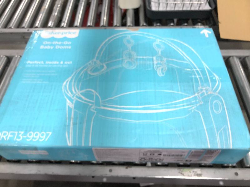Photo 1 of Fisher-Price on-the-Go Portable Baby Dome with 2 Removable Toys, Windmill