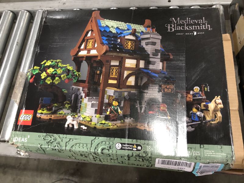 Photo 2 of LEGO Ideas Medieval Blacksmith 21325 Building Kit; Impressive Build-and-Display Model for Adults