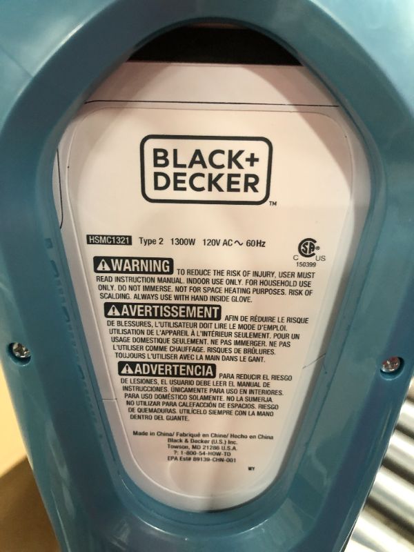 Photo 2 of BLACK+DECKER Gen 3 2-in-1 Steam Mop PARTS ONLY