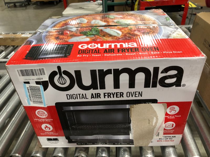 Photo 2 of Gourmia Digital Air Fryer Toaster Oven, 6 SLICE