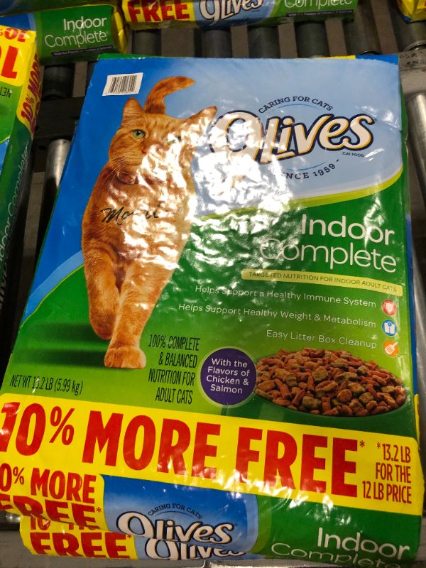 Photo 2 of 9Lives Indoor Complete Dry Cat Food Bonus Bag, 13.2 Lb
BB 12 12 2021