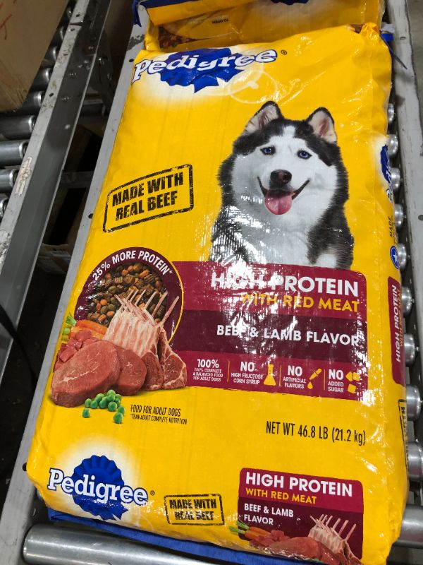 Photo 2 of Pedigree High Protein Beef & Lamb Flavor Adult Complete & Balanced Dry Dog Food - 46.8lbs
BB 01 06 2022