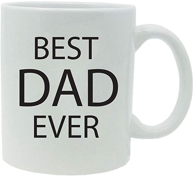 Photo 1 of Best Dad Ever 11-Ounce White Sublimation Premium Ceramic Coffee Mug with Gift Box
