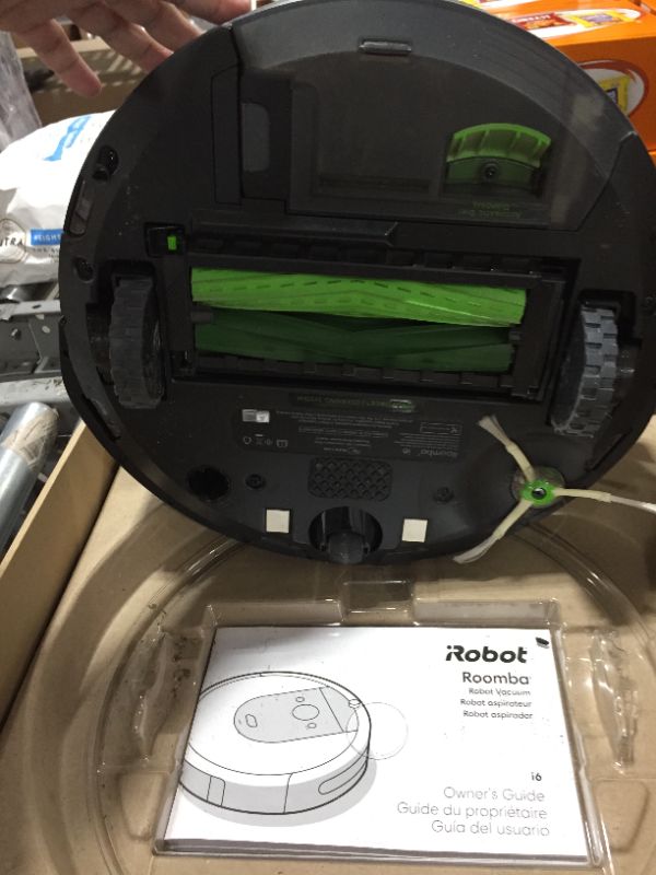 Photo 2 of iRobot Roomba i6+ (6550) Robot Vacuum with Automatic Dirt Disposal-Empties Itself for up to 60 Days, Wi-Fi Connected, Works with Alexa, Carpets, + Smart Mapping Upgrade - Clean & Schedule by Room

