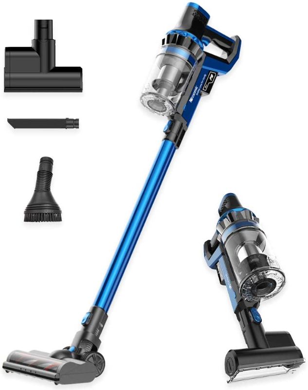 Photo 1 of Proscenic P10 Cordless Vacuum Cleaner, 22000Pa Powerful, LED Touch Screen, 4 Adjustable Suction Modes, Removable Battery, 4-in-1 Handheld for Carpet Hard Floor Car Pet Hair, Blue