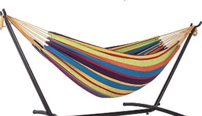 Photo 1 of BALANCEFROM HAMMOCK WITH STAND (BF-H005) MULTI COLORED