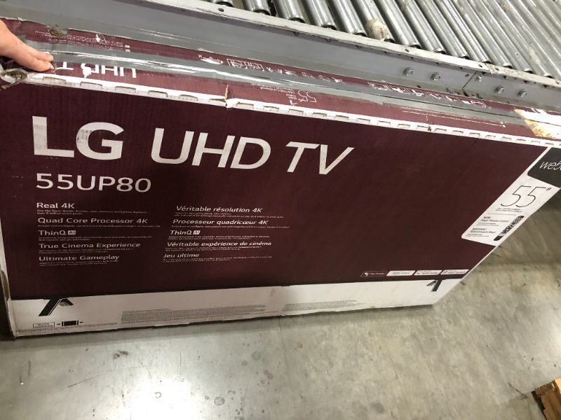 Photo 5 of LG 55" Class 4K UHD Smart LED HDR TV - 55UP8000 PARTS ONLY