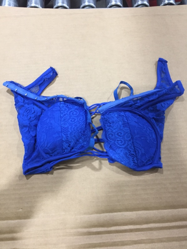 Photo 1 of Women's Lingerie Top Blue Medium 