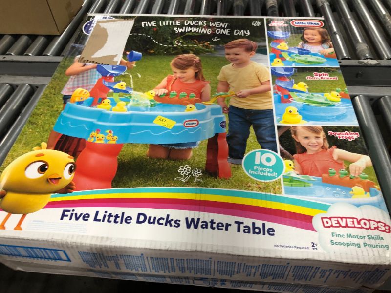 Photo 5 of Little Tikes Little Baby Bum 5 Little Ducks Water Table, Multicolor, 28.00 L x 28.00 W x 26.50 H Inches