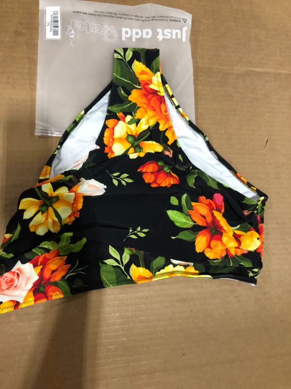 Photo 4 of Sweet Floral High Waisted Bikini Bottom Size XL